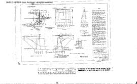Northern Pacific Engineering Drawing: Details of West Abutment, Bridge 8 - 7 - Mile Creek, Birdse...