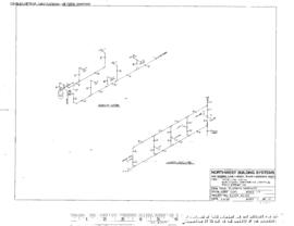 Northern Pacific Engineering Drawing, Intermodal Building at Stacy Street Hub, Seattle, Washingto...