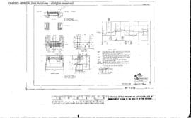 Northern Pacific Engineering Drawing: Detail of Abutments, Bridge 102 - Strong Creek, Thompson Fa...