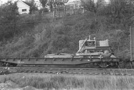 Rock Island Line Flat Car 90566, Bellingham, Washington, undated