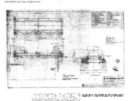 Great Northern Engineering Drawing, Diesel Repair Shop at Havre, Montana, 1972