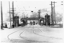 Seattle Municipal Railway Track, Seattle, Washington, circa 1925