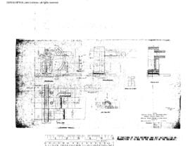 Northern Pacific Engineering Drawing, Roundhouse and Machine Shop at Lewiston, Idaho, 1911