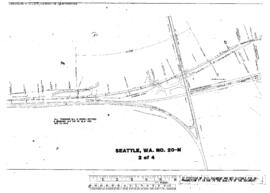 Plat Map of Northern Pacific Facilities at Seattle, Washington, 1915