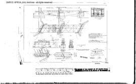 Northern Pacific Engineering Drawing: General Plan/Detail Pier, Bridge 59.1 (99) - Hell Gate Rive...
