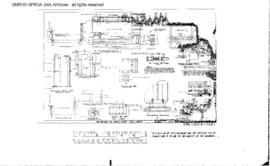 Burlington Northern Engineering Drawing: Bearing Plan Revision, Bridge 115.9 - U.S. Highway 2 (fo...