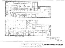 Spokane, Portland, and Seattle Railway Engineering Drawing, Freight House at Portland, Oregon, 1971