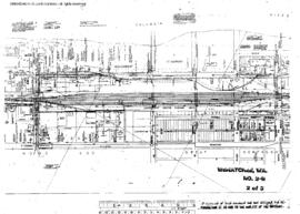 Plat Map of Great Northern Facilities at Wenatchee, Washington, undated