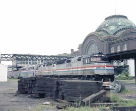 Amtrak Union Station at Tacoma, Washington, in 1984.