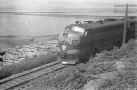 Great Northern Diesel Locomotive 364A, Bellingham, Washington, undated