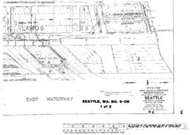 Plat Map of Northern Pacific Facilities at Seattle, Washington, 1931