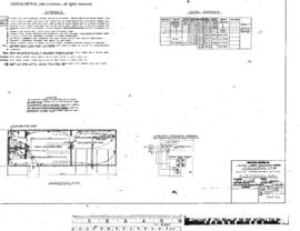 Northern Pacific Engineering Drawing, Section Headquarters Building at Frenchtown, Montana, 1977