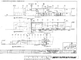 Northern Pacific Engineering Drawing, Locomotive and Car Repair Facility at Mandan, North Dakota,...