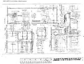 Spokane, Portland, and Seattle Railway Engineering Drawing, Maintenance of Way Building at Vancou...