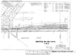 Plat Map of Pacific Coast Railroad Facilities at Seattle, Washington, 1916