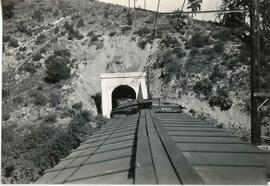 Great Northern Railway freight cars in Washington, undated.