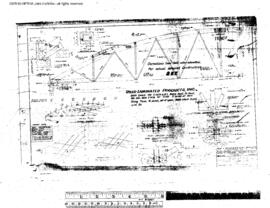 Northern Pacific Engineering Drawing, Potato Warehouse for Pacific Fruit and Produce at Bruce, Wa...