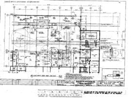 Northern Pacific Engineering Drawing, Locomotive and Car Repair Facility at Mandan, North Dakota,...