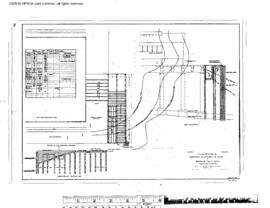 Great Northern Engineering Drawing, Docks and Warehouses at Burrard Inlet at Vancouver, British C...