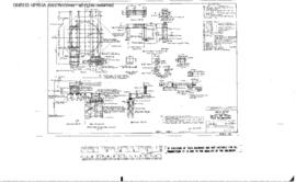 Camas Prairie Railroad Engineering Drawing: Detail Pivot Pier Falsework, Bridge 50.1 - Clearwater...