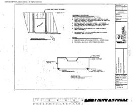 Burlington Northern Engineering Drawing, Al3C Building 20 Foot X 28 Foot  at Pasco, Washington, 1983