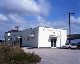 CSX Transportation depot at Ft Lauderdale, Florida, circa 1990.