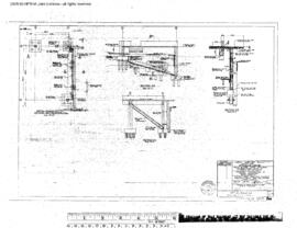 Great Northern Engineering Drawing, Pier 88 Warehouse and Offices at Seattle, Washington, 1947