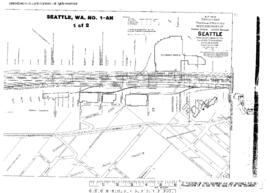 Plat Map of Northern Pacific Facilities at Seattle, Washington, 1915