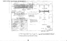 Great Northern Engineering Drawing: General Plan, Bridge 542, West of Fort Belknap, Montana, undated