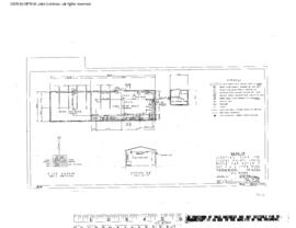 Great Northern Engineering Drawing, Signal Maintainer's and Motor Car House at Monroe, Washington...
