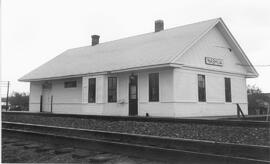 Great Northern Depot at Nashua, Montana, undated