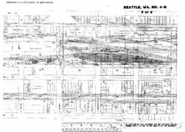 Plat Map of Northern Pacific Facilities at Seattle, Washington, undated