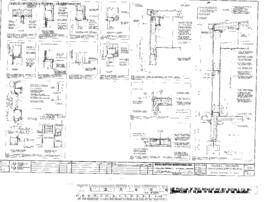 Great Northern Engineering Drawing, Lunch, Locker and Office Building at Allouez, Wisconsin, 1981