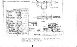 Great Northern Engineering Drawing: General Plan, Bridge 3.2 - Canal, South of South Klamath, Ore...