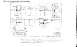 Spokane, Portland and Seattle Railway Engineering Drawing: Abutments and Piers, Bridge 66.4 - Lit...