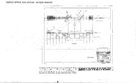 Northern Pacific Engineering Drawing: Plan and Elevation, Bridge 6 - Deer Creek, North of Bayshor...