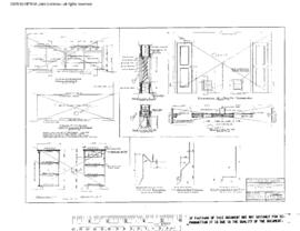 Spokane, Portland, and Seattle Railway Engineering Drawing, Depot at Finley, Washington, 1960