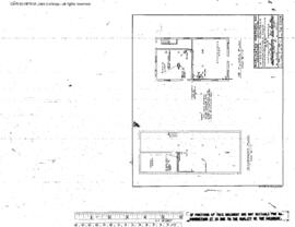 Northern Pacific Engineering Drawing, Communications Shop at Missoula, Montana, 1971
