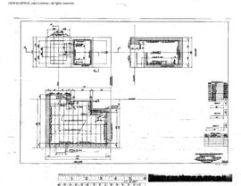 Northern Pacific Engineering Drawing, Sand Facilities at Hoquiam, Washington, 1958