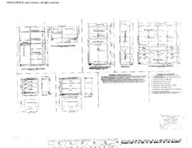 Spokane, Portland, and Seattle Railway Engineering Drawing, Freight Office at Eugene, Oregon, 1966