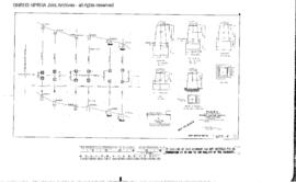 Spokane, Portland and Seattle Railway Engineering Drawing: Masonry Plan and Pier, Bridge 267.6 - ...
