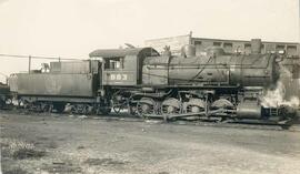 Great Northern Railway steam locomotive 883 at Interbay, Washington, undated.