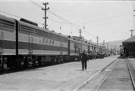 Great Northern Baggage Car, Wenatchee, Washington, undated