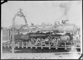 Northern Pacific steam locomotive in 1934.