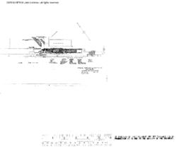 Spokane, Portland, and Seattle Railway Engineering Drawing, Grain Elevator Dock at Vancouver, Was...