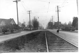 Seattle Municipal Railway Track, Seattle, Washington, circa 1930