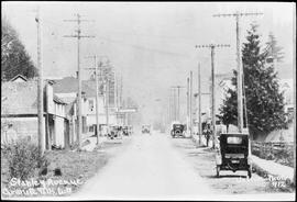 Stanley Avenue in Granite Falls, Washington, circa 1920.