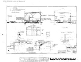 Milwaukee Road Engineering Drawing, Freight House and Depot at Lewiston, Montana, 1954