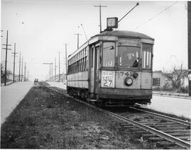 Seattle Municipal Railway Car 741, Seattle, Washington, circa 1940