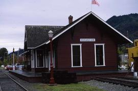 Northern Pacific Depot at Issaquah, Washington, in 1992.